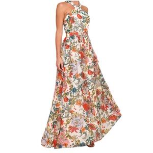 Lulus Floral Maxi Dress